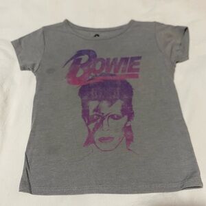 Gray Bowie Kids T-Shirt
